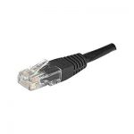 UTP PATCH CAT6  0.50M BLACK