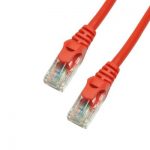 UTP PATCH   0.25M RED CABLE EQUIP