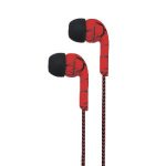 Astrum Stereo Earphones + In-wire mic - EB200 Red