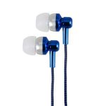 Astrum Stereo Earphone Electro Painted  + In-wire mic - EB250 Blue