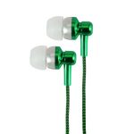 Astrum Stereo Earphone Electro Painted  + In-wire mic - EB250 Green