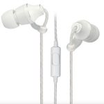 Astrum Metal Stereo Earphones + In-wire mic  - EB400 White