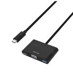 Astrum USB Type-C to VGA + USB Type-C + Type-A USB Adapter - DA610
