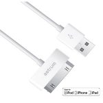 Astrum USB To 30pin Charge & Sync MFI Cable
 - AC300 White