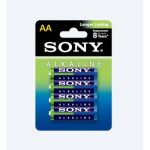 BATTERY - AA ALKALINE  4PK SONY