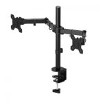 LCD BRACKET 13-27"  DESKMNT 2X MONITOR