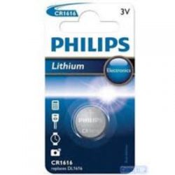 BATTERY - COIN LITHIUM CR1616 PHILIPS