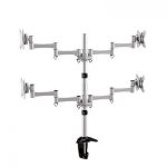 LCD BRACKET 13-23" IN DESK,QUAD ARM