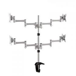 LCD BRACKET 13-23" IN DESK,QUAD ARM