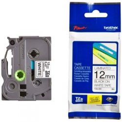 TAPE BROTHER 12MM TZE 231 BLACK ON WHITE