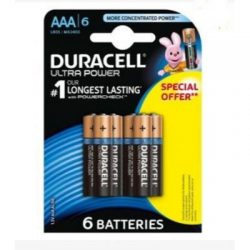 BATTERY - AAA  6PK ALKALINE DURACELL