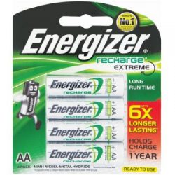 BATTERY - RECH. NI-MH AA 2300MAH 4PK