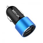 USB CHRGR - CAR 2.4A BLUE CC210
