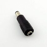 DC ADPTR SCKT 2.1MM TO 6.0MM PLUG