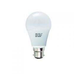 LED LIGHT B22 9W 800L 6KK C/WHITE (461)