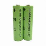 BATTERY - RECH. NI-MH 1.2V 250MAH AA X 2