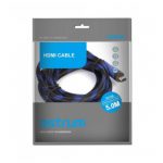 HDMI CABLE M/M  5M 1.4V ASTRUM BRAIDED