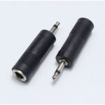 MONO PLUG 3.5MM TO 6.3MM MONO SOCKET