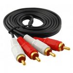 RCA - 2X RCA TO 2X RCA  3M +RMT WIRE