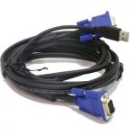 KVM CABLE SET VGA+USB TO VGA