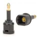 OPTICAL (F) TO 3.5MM MINI MALE ADAPOR