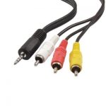 STEREO PLUG 3.5MM - 3X RCA 1.5M