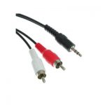 STEREO PLUG 3.5MM - 2X RCA  3.0M BAOBAB