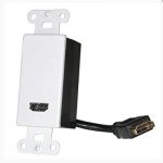 HDMI PANEL MOUNT F/F 30CM CBLE+WALL PLAT