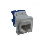 RJ45 KEYSTONE CAT6E S2000 CLIPSAL WHITE