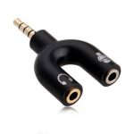 STEREO PLUG 3.5MM TO 2X 3.5MM (MIC/HSET)