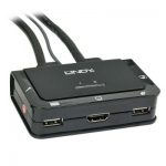 KVM SWITCH HDMI USB 2PORT