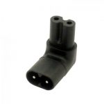 PWR ADPTR FIGURE 8(M-F) 90 DEG VRTICAL