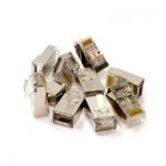 RJ45 PLUG CAT5 SHIELDED CONNECTOR 10PK