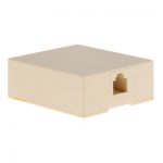 RJ11 SURFACE WALL BOX