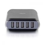 USB CHRGR - AC 5PRT USB 5.0A 5V 1.2M