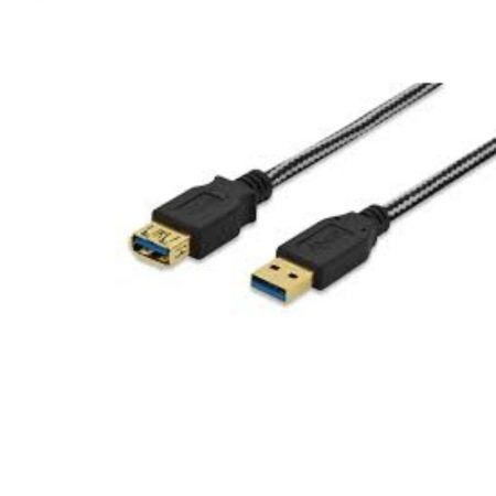 USB CABLE EXT. A/A M/F  1.0M