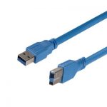 USB3.0 A/B CABLE  3M BLUE