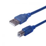 USB CABLE A/B  3M BLUE