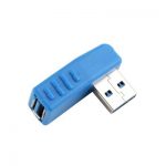 USB ADAPTOR A(M) TO A(F) 90DEGREE