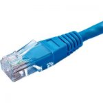 UTP PATCH CAT6A  3M BLUE LSOH MOULDED