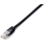 UTP PATCH   1.0M BLACK CABLE EQUIP