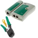 TOOL CRIMP + TESTER RJ45 CATTEX