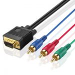 VGA CABLE TO 3RCA(M) 1.8M
