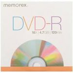 DVD-R 4.7GB 16X  5PK SP REFILL MEMOREX