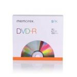DVD+R 4.7GB 16X   5SP REFILL MEMOREX