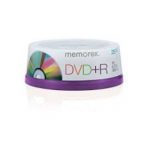 DVD+R 4.7GB 16X  25SP MEMOREX