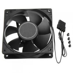 SYSTEM FAN  8CM BLACK OEM (BALL)