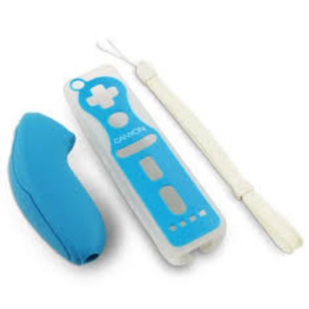WII SILICON GRIPS BLUE CNG-WII01MBL