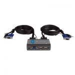KVM SWITCH USB  2PORT KVM-222 DLINK