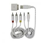 IPAD/IPHONE/IPOD AV CABLE + USB A(M)